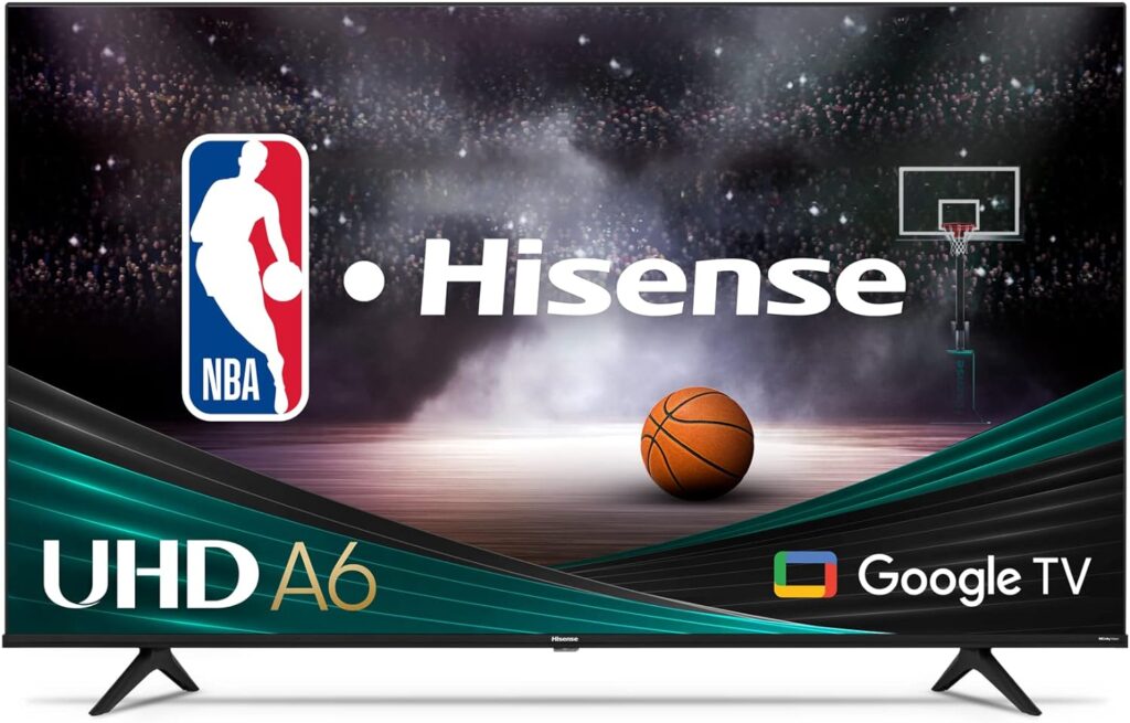 Hisense 43" Smart TV - Full HD 1080p, Google TV, WiFi 5