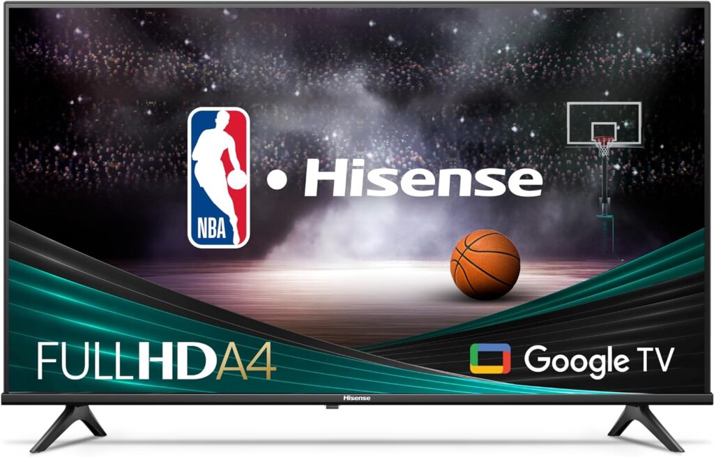 Hisense 43" Smart TV - Full HD, Android TV, DTS...