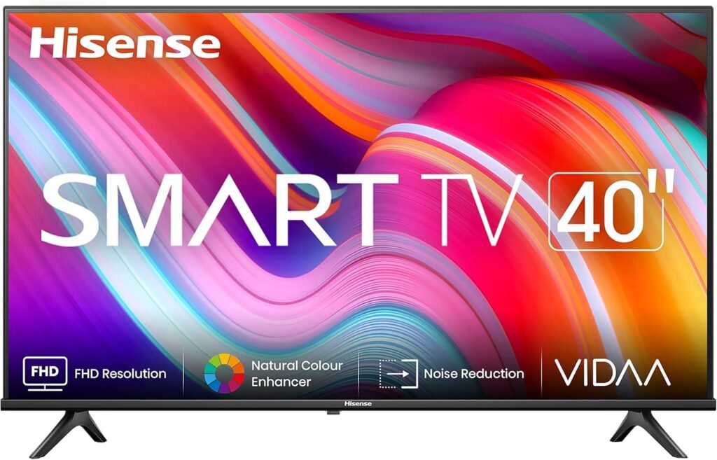 Hisense 40" Smart TV - Full HD, Vidaa, Chromecast Built-In - Image 2