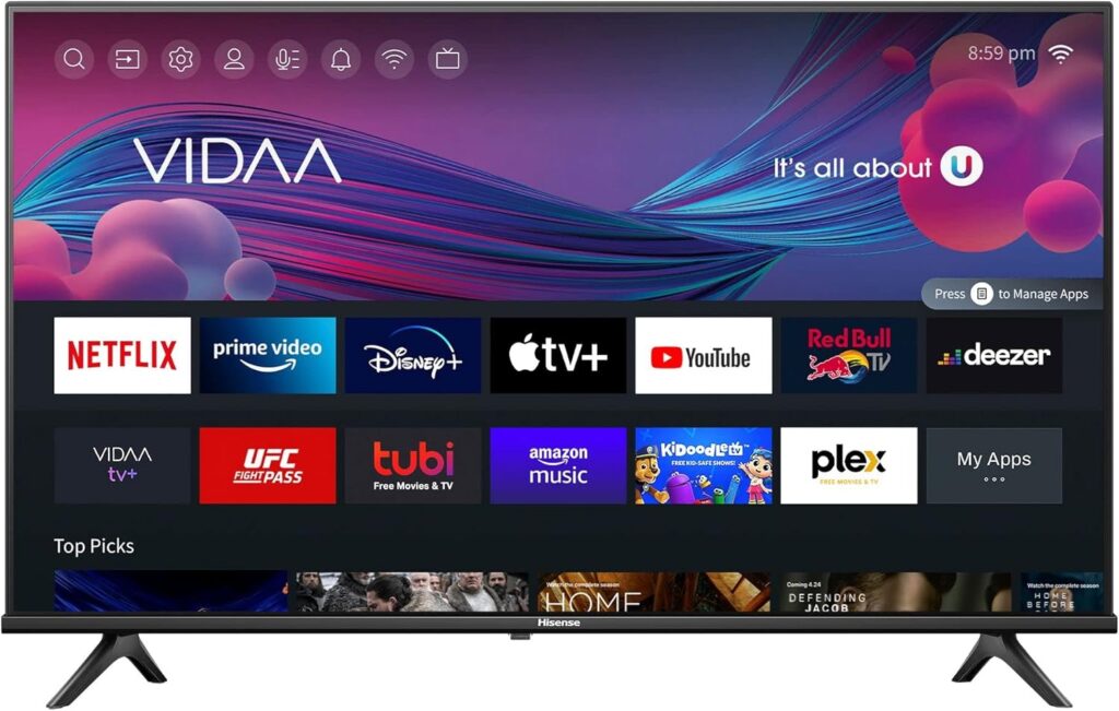 Hisense 40" Smart TV - Full HD, Vidaa, Chromecast Built-In - Image 6