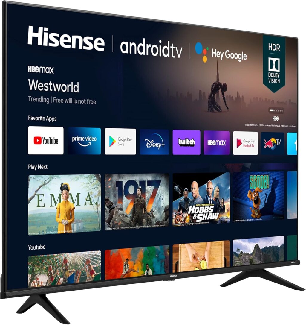 Hisense 65" Smart TV - 4K UHD, Android TV, Dolby Vision - Image 5