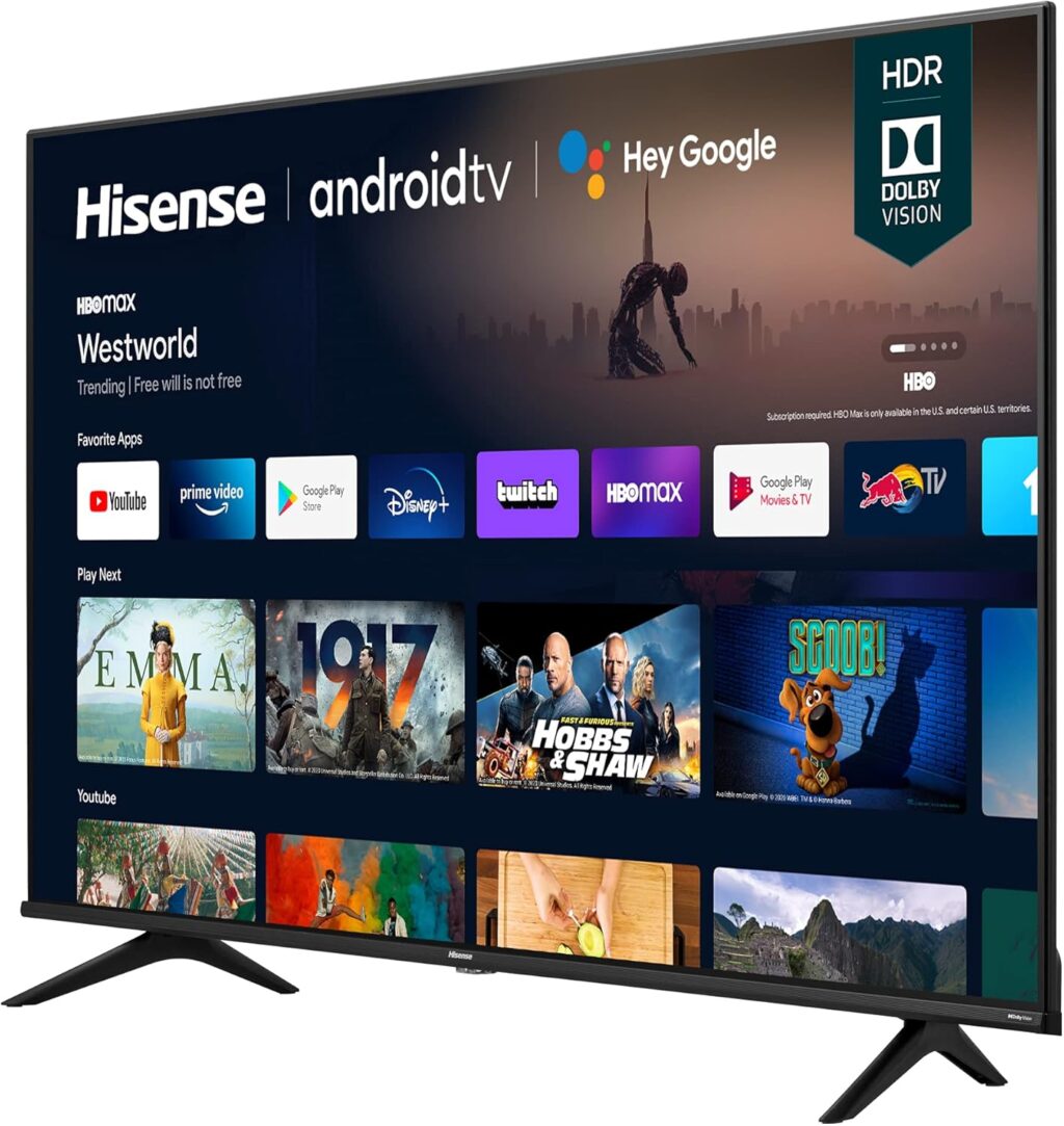 Hisense 65" Smart TV - 4K UHD, Android TV, Dolby Vision - Image 6