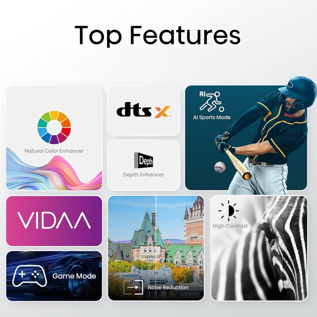 Hisense 40" Smart TV - Full HD, Vidaa, Chromecast Built-In - Image 9