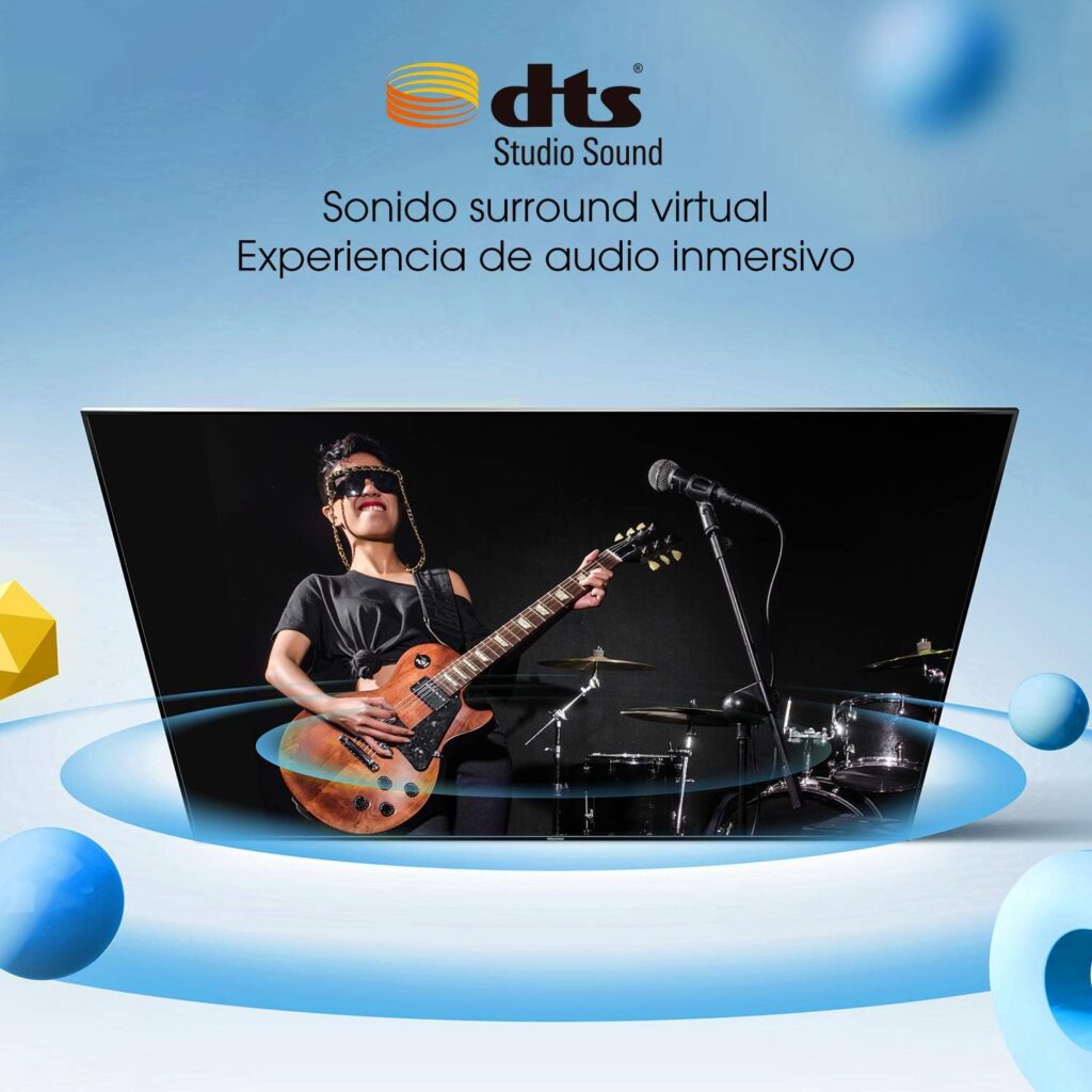 Hisense 43" Smart TV - 4K UHD, Android, Google Assistant - Image 2