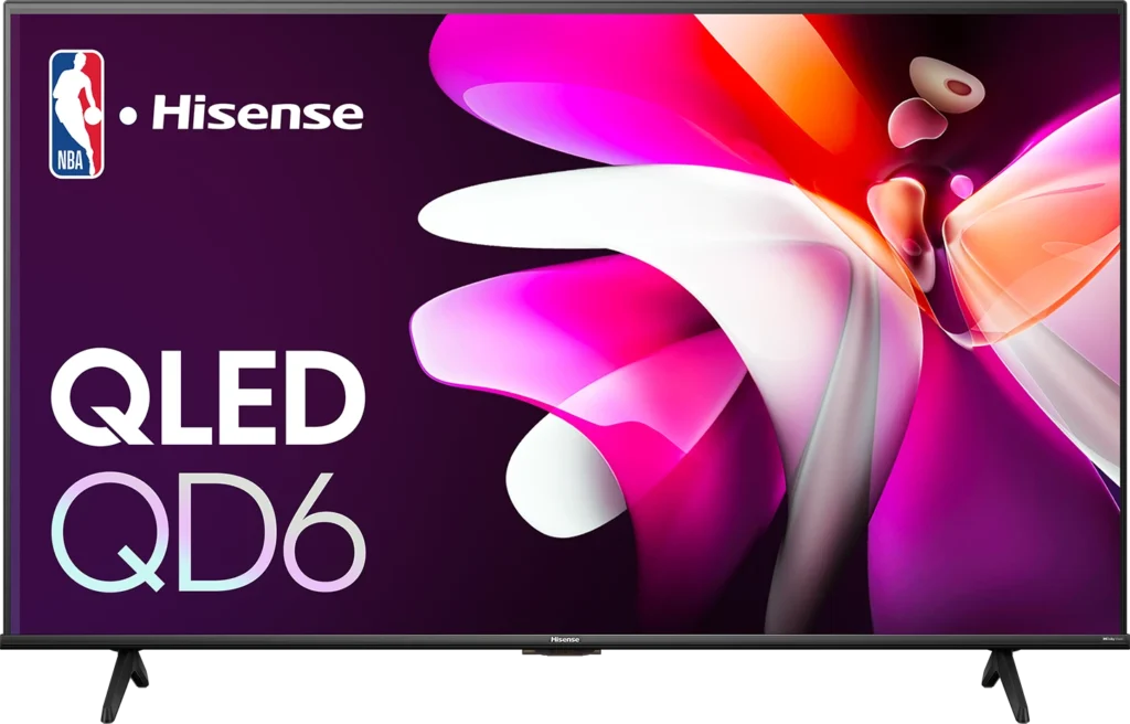 Hisense 65" 4K QLED TV - Fire TV, Dolby Vision, HDR10+