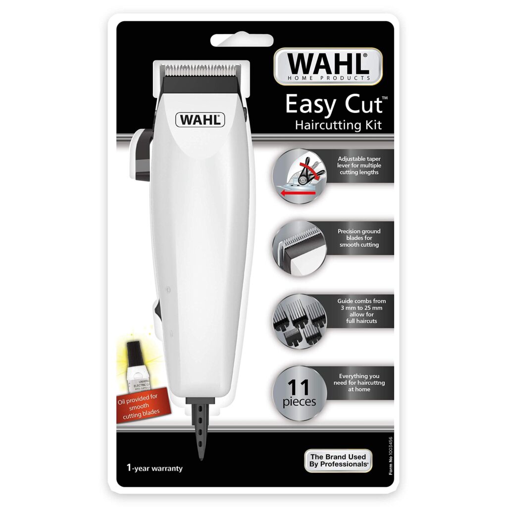 Wahl Easy Cut 9 Pc Haircutting Kit - Carbon Steel Blades