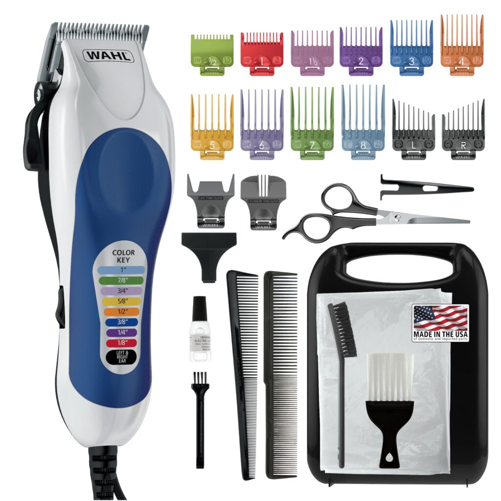 Wahl Color Pro Plus Haircutting Clipper Kit - 22 Pieces
