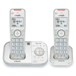 VTech DECT 6.0 Cordless Phone 2 Handset Bluetooth Connect to Cell - Image 6