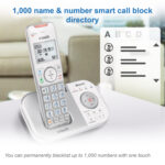VTech DECT 6.0 Cordless Phone 2 Handset Bluetooth Connect to Cell - Image 3