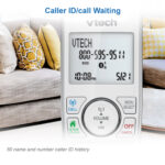 VTech DECT 6.0 Cordless Phone 2 Handset Bluetooth Connect to Cell - Image 5