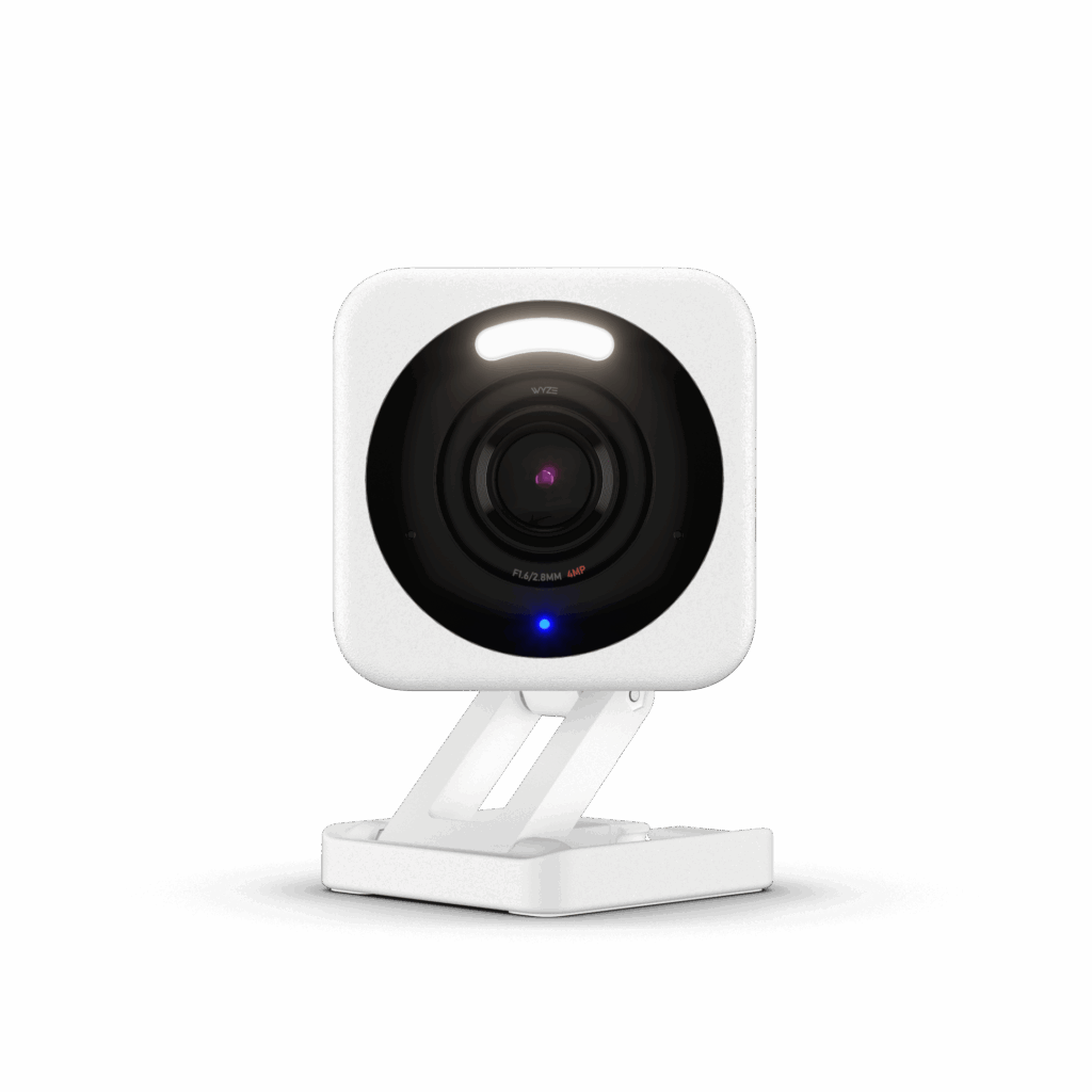 Wyze Cam V4 Security Camera - 2.5K, Color Night Vision, WiFi 6