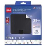 RCA Indoor Flat HDTV Multi-Directional Antenna - 1080p, 35-65 Miles - Image 3