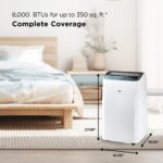 TCL 8000 BTU Smart Portable AC - WiFi, Fan, Dehumidifier - Image 3