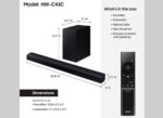 Samsung B-Series 2.1 Ch Soundbar - 270W, Wireless Subwoofer - Image 3