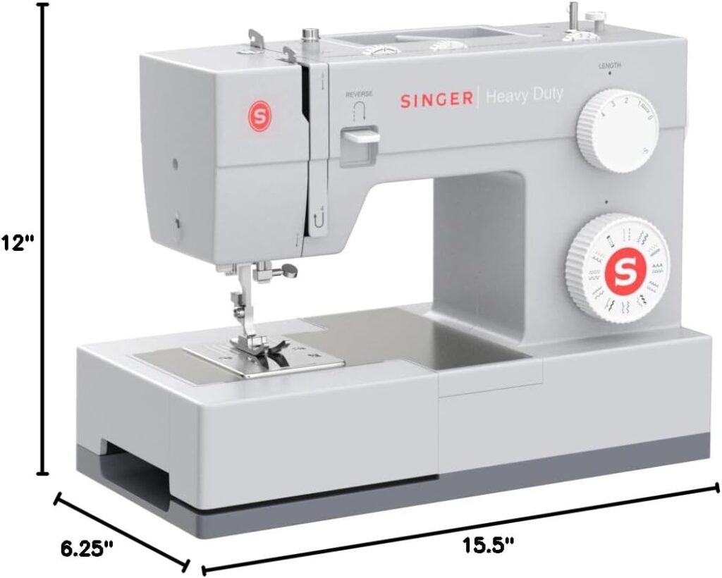Singer 23-Stitch Heavy Duty Sewing Machine - 1100 SPM, Metal Frame - Image 10