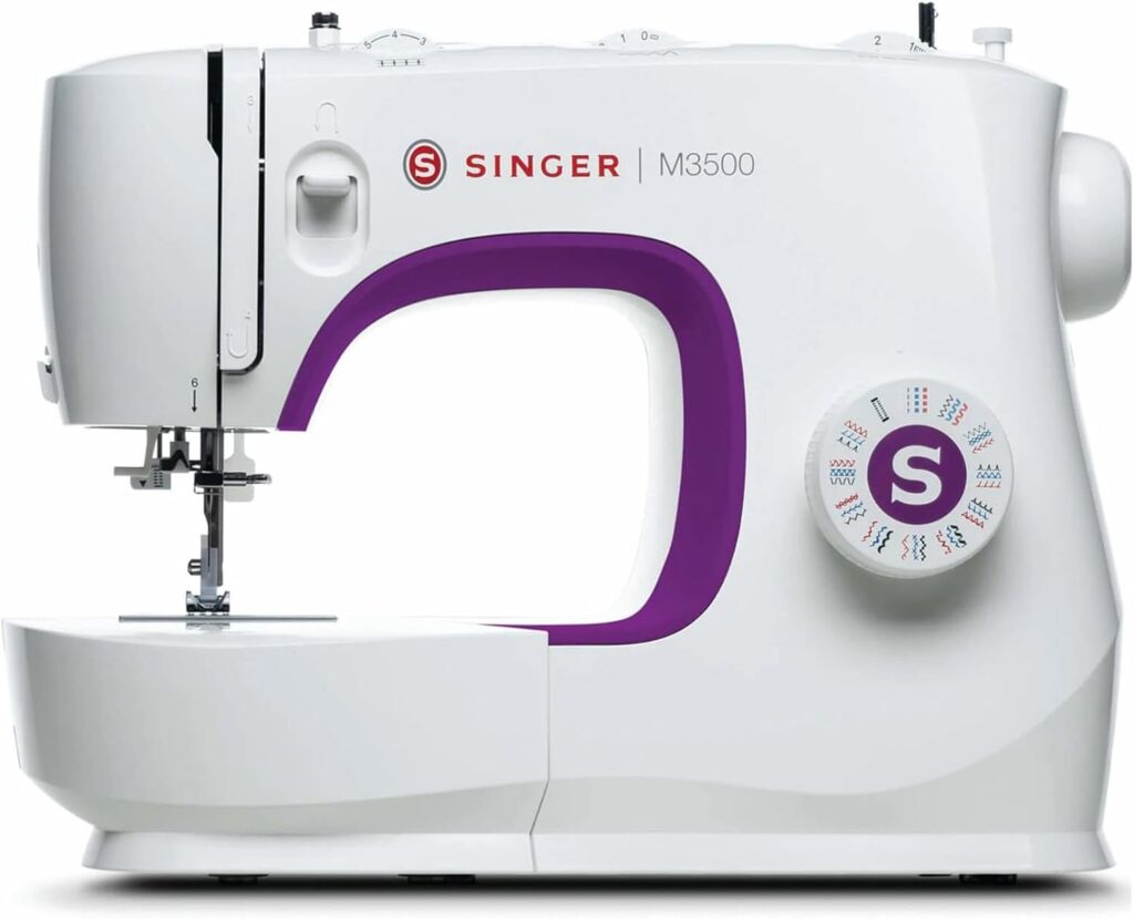 Singer 32-Stitch Sewing Machine - One-Step Buttonhole, LED