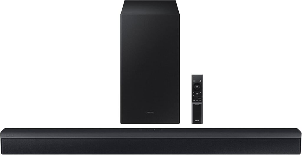 Samsung B Series 2.1 Ch Soundbar - DTS Virtual:X, Black