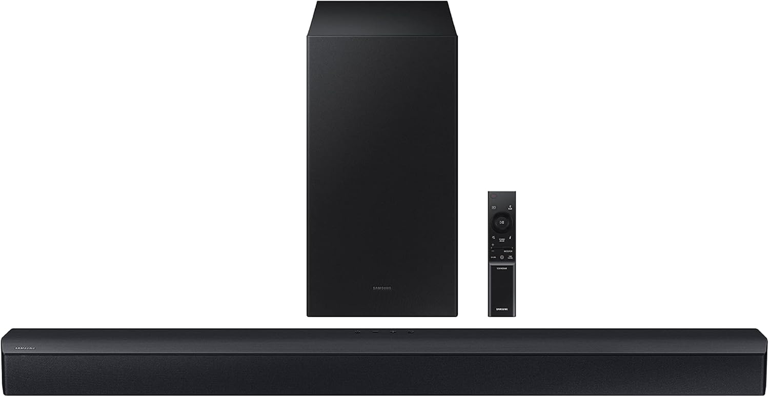 61jQT2fEYWL._AC_SL1500_.jpg Samsung B Series 2.1 Ch Soundbar - DTS Virtual:X, Black - Image 1