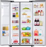 Samsung 27.4 Cu Ft Side-by-Side Refrigerator - Ice Maker - Image 4