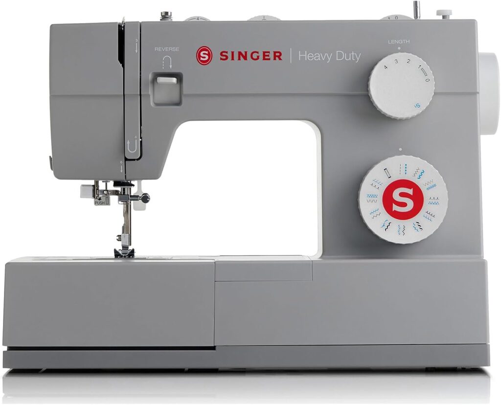 Singer 23-Stitch Heavy Duty Sewing Machine - 1100 SPM, Metal Frame