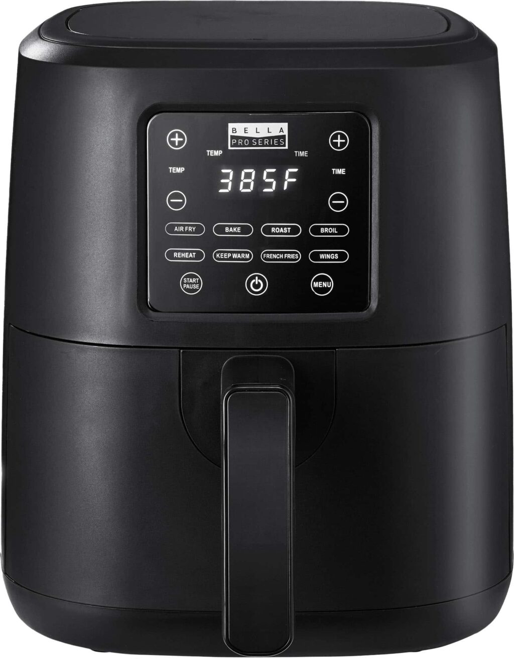 Bella PRO 4.2-Qt Digital Touchscreen Air Fryer - Matte Black