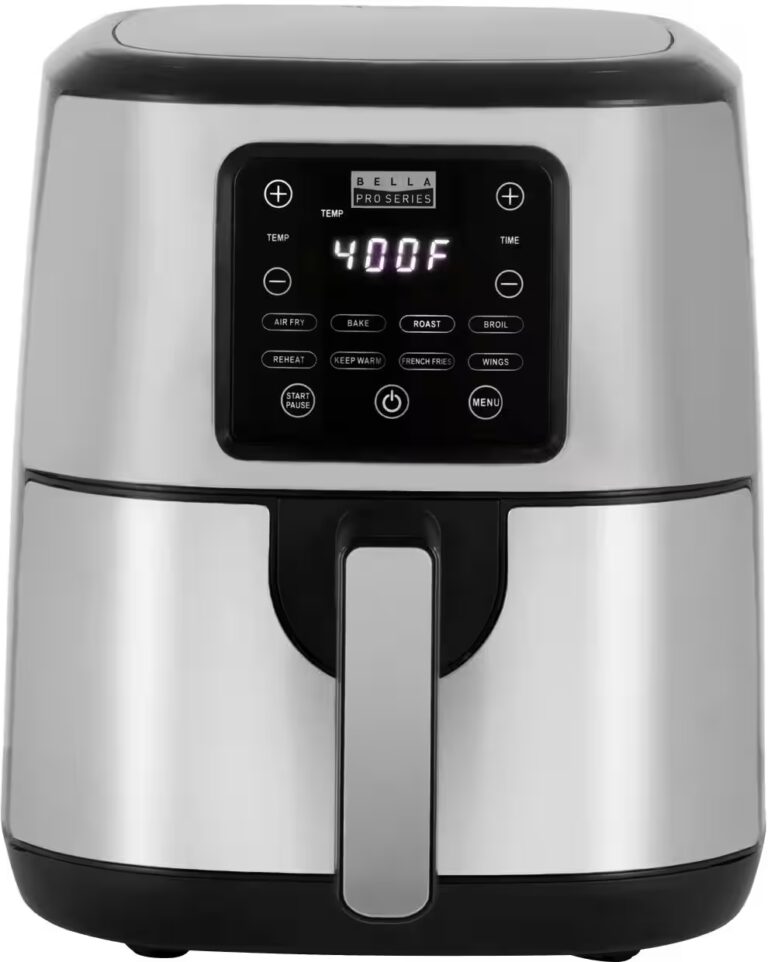 Bella Pro 4.2-Qt Air Fryer - Touchscreen, 1500W, Stainless Steel - Image 1