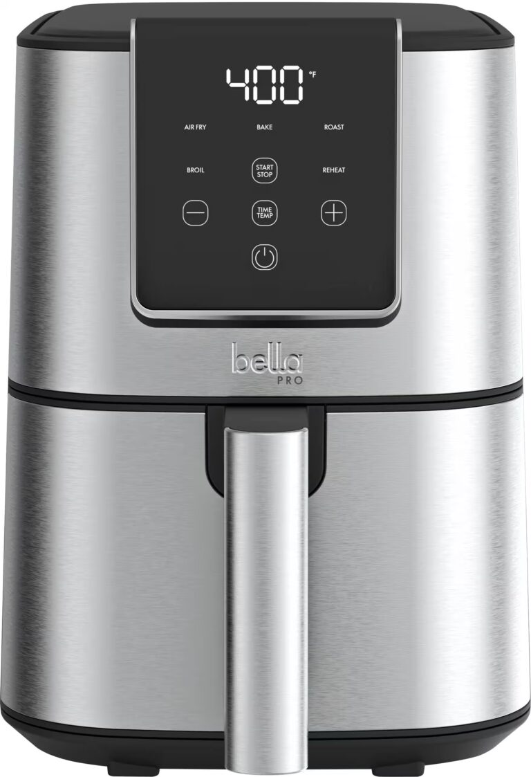 Bella PRO 4-Qt Touchscreen Slim Air Fryer - Stainless Steel - Image 1
