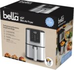 Bella PRO 4-Qt Touchscreen Slim Air Fryer - Stainless Steel - Image 7
