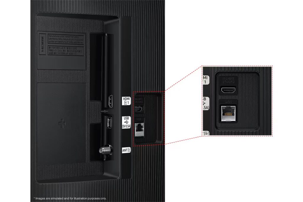 Samsung 32" HD Smart TV - 1366x768, Tizen, HDR10+, WiFi - Image 3