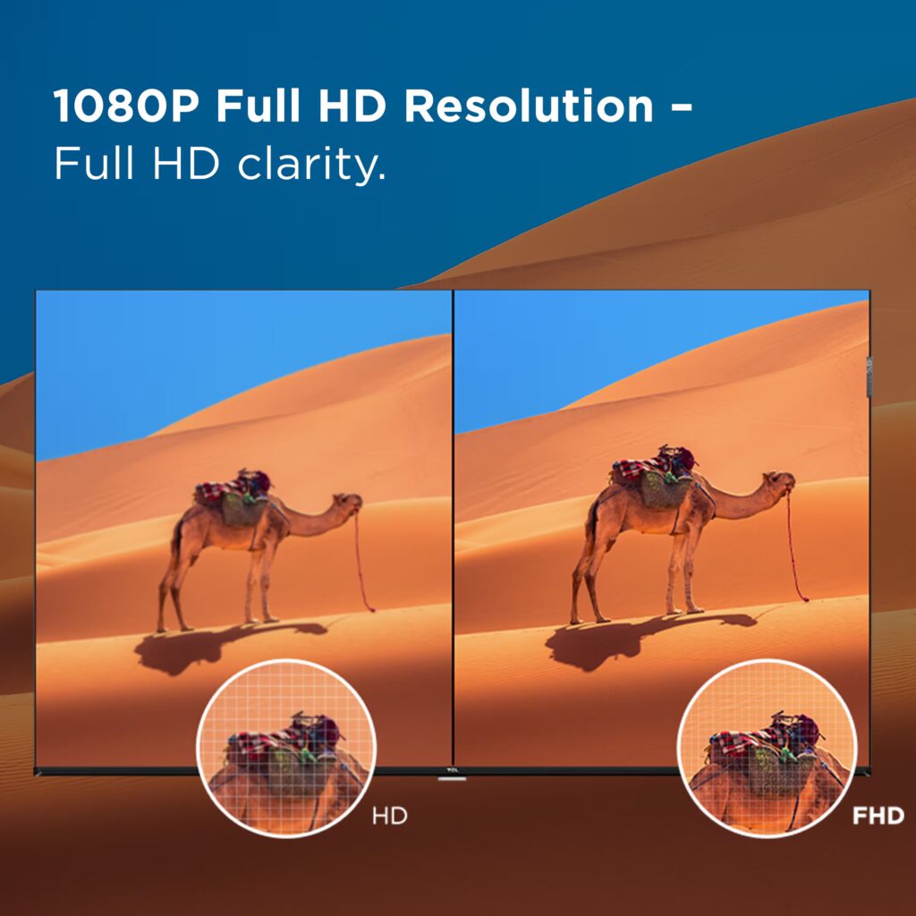 TCL 40" QLED Fire Smart TV - 1080p FHD, Motion Rate 120 - Image 2