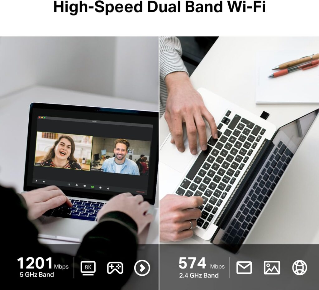 TP-Link Archer TX20U Nano WiFi 6 USB Adapter - AX1800 PC - Image 3