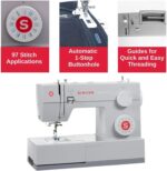 Singer 23-Stitch Heavy Duty Sewing Machine - 1100 SPM, Metal Frame - Image 3