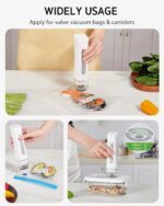 Vacuum Sealer Bag 30×34 cm - White Valve Zipper Food Storage - Image 7