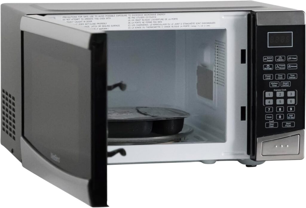 West Bend 0.9 Cu Ft Microwave - 900W, 10 Power Levels, Defrost - Image 9