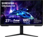 Samsung 27" Odyssey G3 Gaming Monitor 180Hz FHD DisplayPort