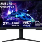 Samsung 27" Odyssey G3 Gaming Monitor 180Hz FHD DisplayPort