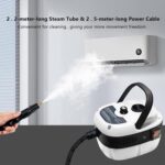 Two Oases 2500W Handheld Steam Cleaner - 3 Brush Heads, Portable - Image 8