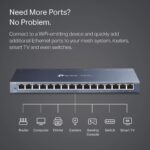 TP-Link 16 Port Gigabit Ethernet Network Switch - 32Gbps - Image 3