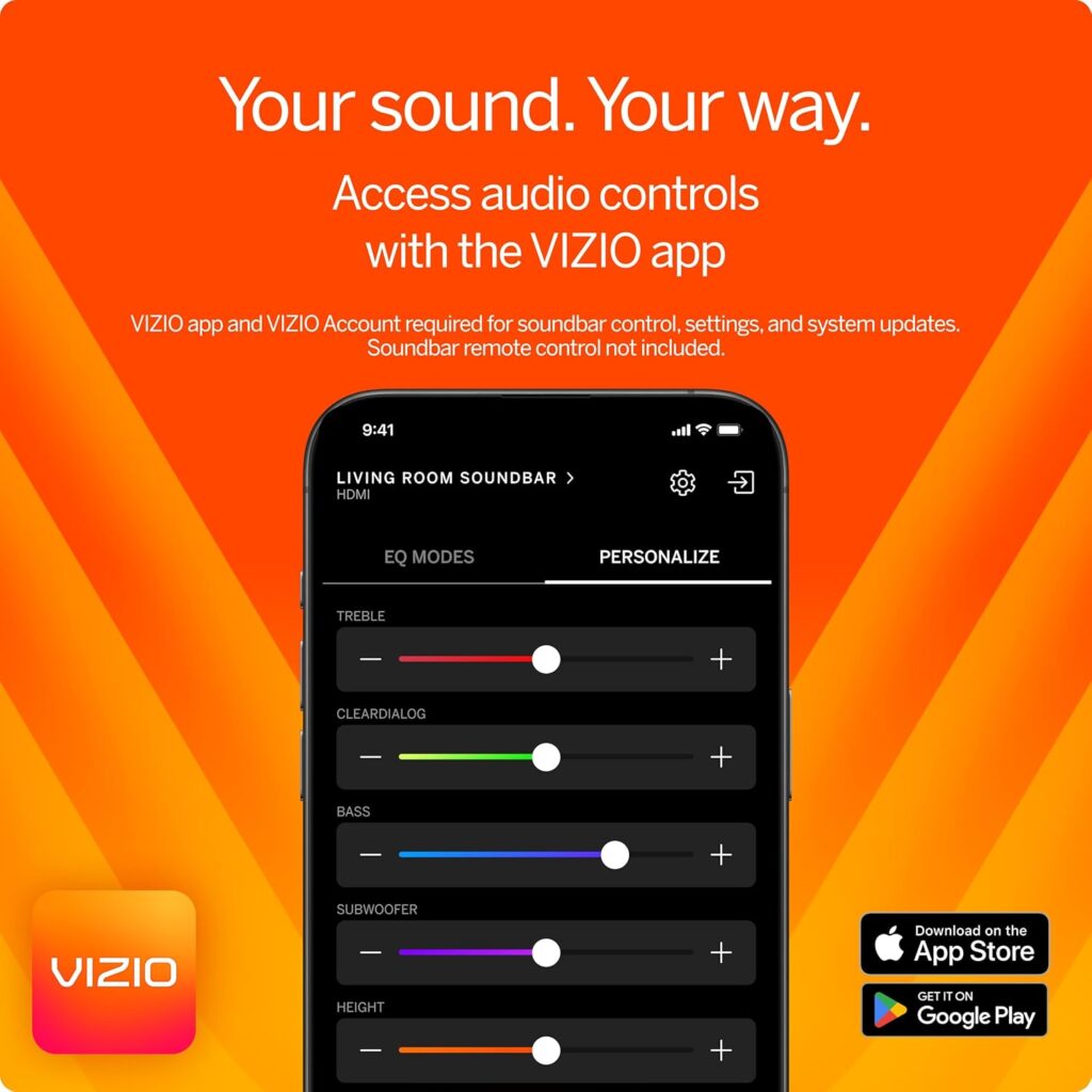 VIZIO 5.1 Soundbar - Dolby Atmos, Wireless Subwoofer, DTS:X - Image 7