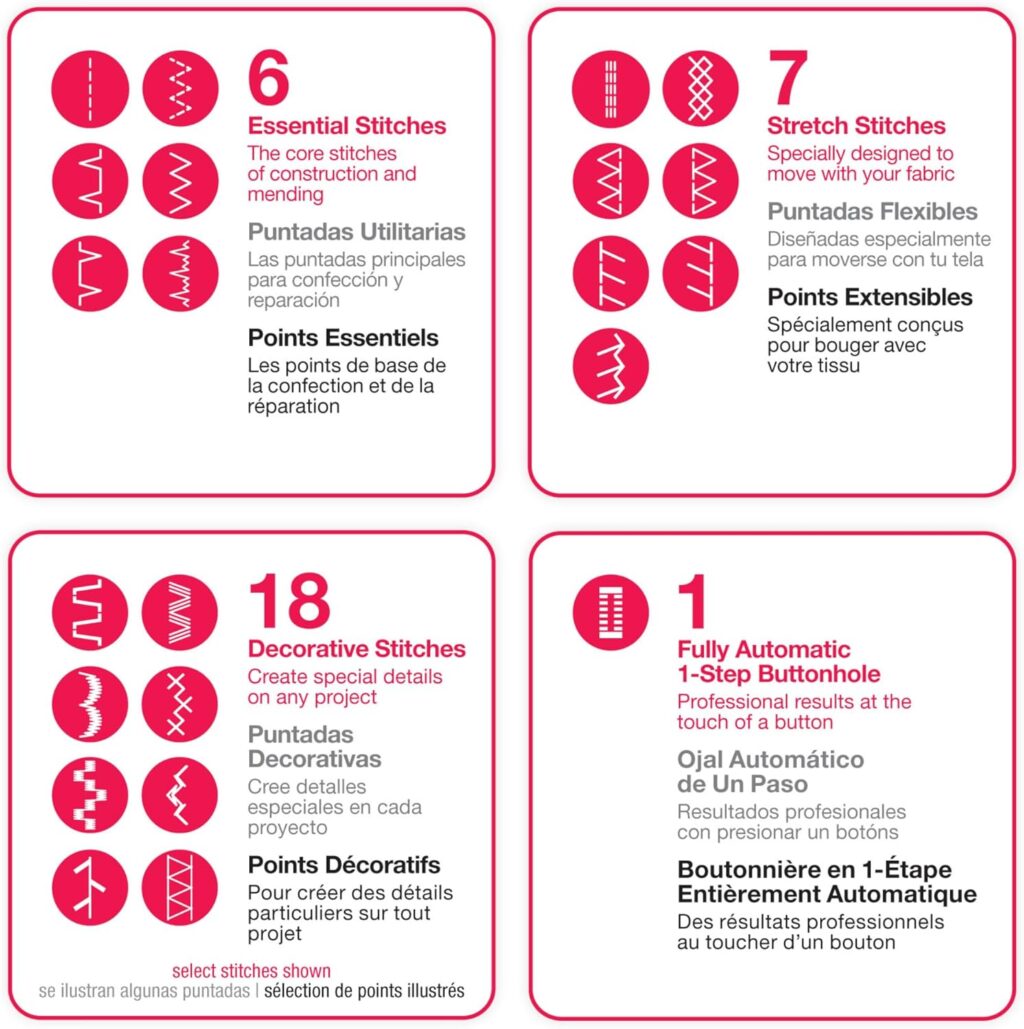 Singer Heavy Duty Sewing Machine 32-Stitch 1100SPM Metal Frame - Image 9