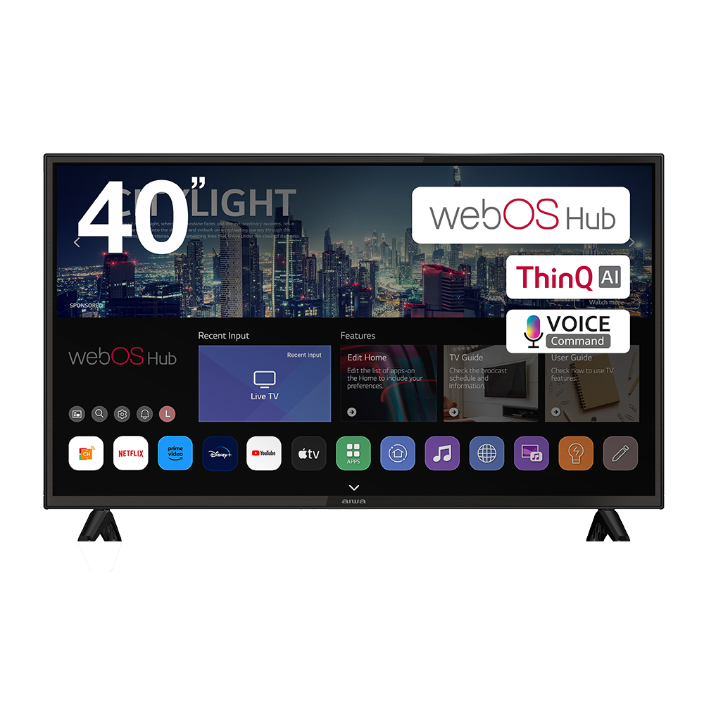AIWA 40" SMART TV 1080P