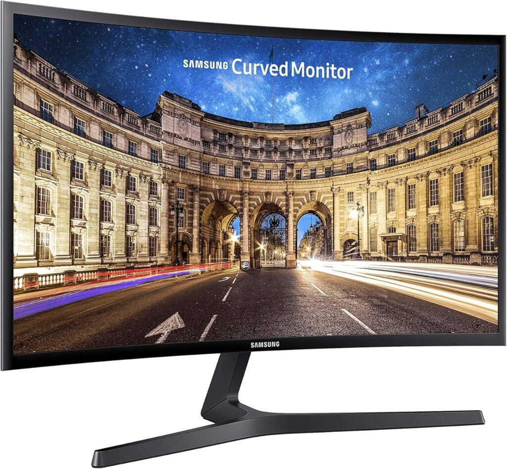 Samsung 27" Curved LED Monitor - Full HD, FreeSync, Eye Saver - Image 2