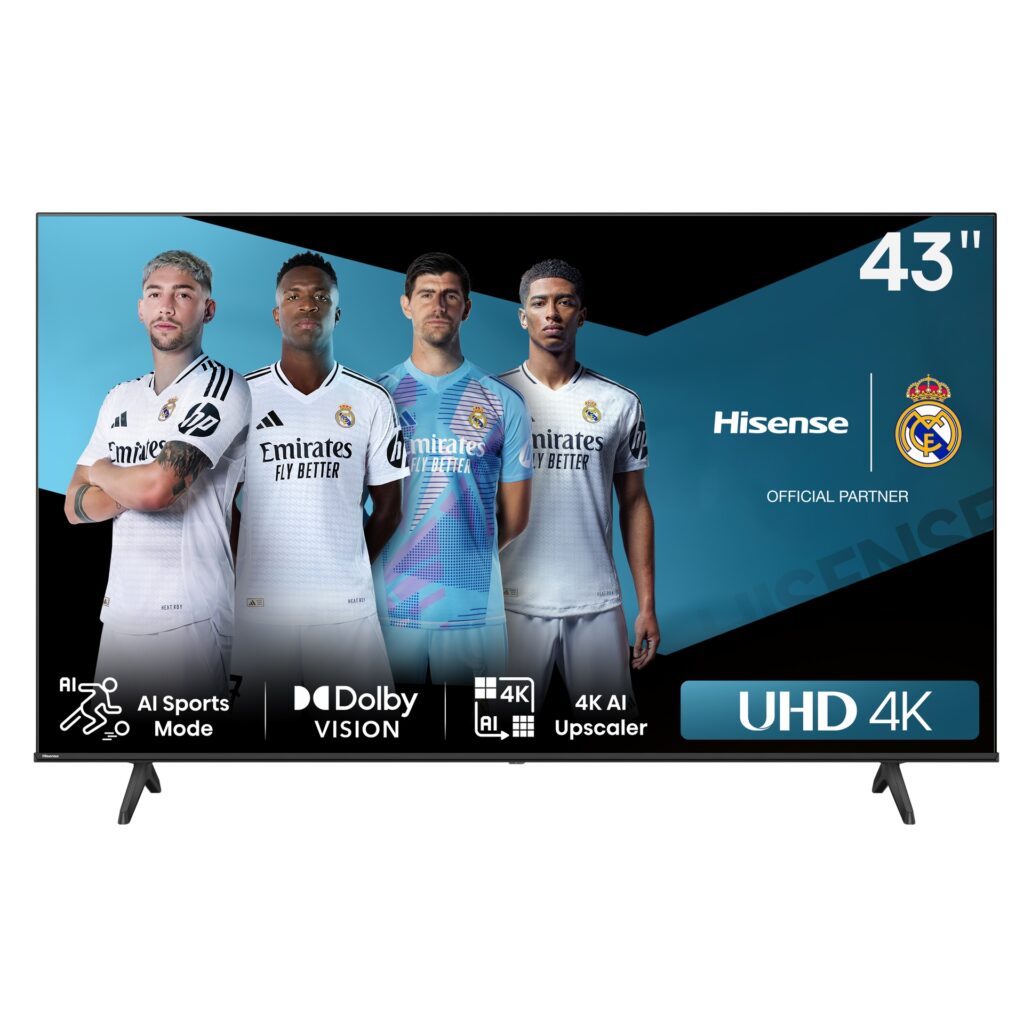 Hisense 43" Smart TV - 4K UHD, Google TV, HDR10+,...