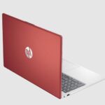 HP 15.6" Laptop Intel N200 4GB 128GB Win11 - Scarlet Red