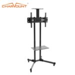 Charmount Mobile TV Stand Trolley 32"-80" VESA 600x400 Steel