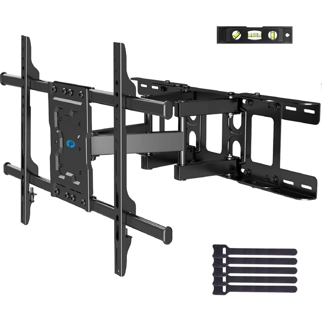 Pipishell Full Motion TV Wall Mount 40-82" 110lbs VESA 600x400 - Image 3