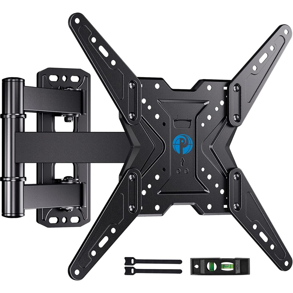 Pipishell Full Motion TV Wall Mount 40-82" 110lbs VESA 600x400