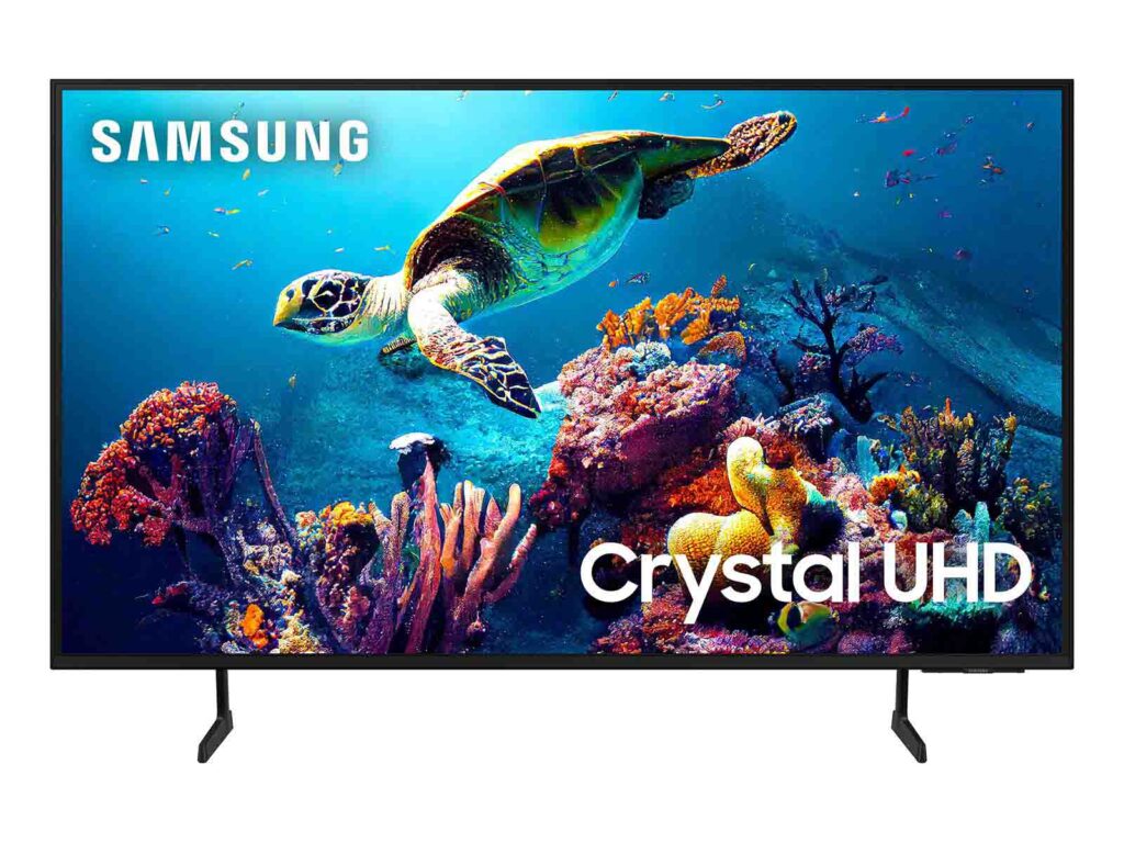 Samsung 43" Crystal UHD 4K Smart TV - Tizen, WiFi