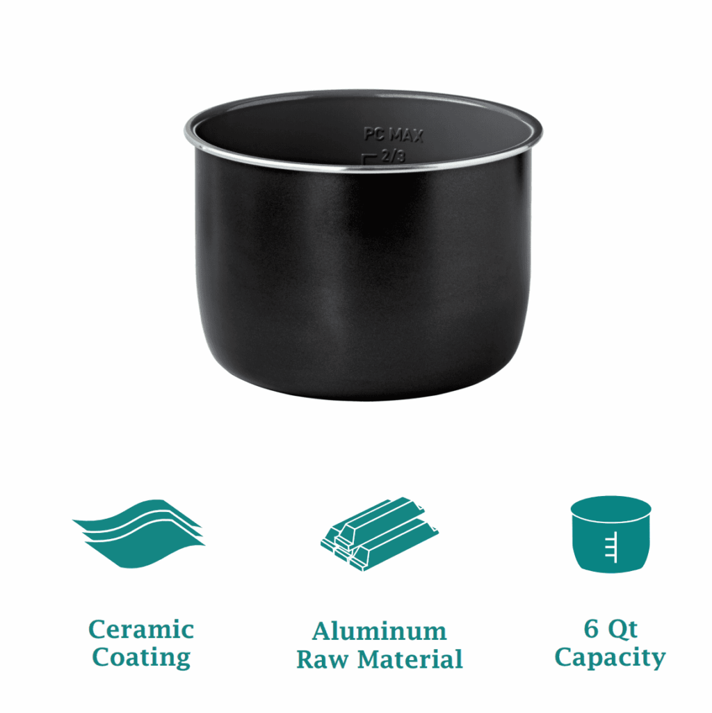 Pioneer Woman 6-Quart Pressure Cooker - Touch Control Display - Image 6