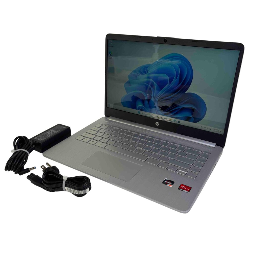 HP Pavilion 14" Laptop Ryzen 3 3250U 4GB 128GB Win11 - Silver - Image 2